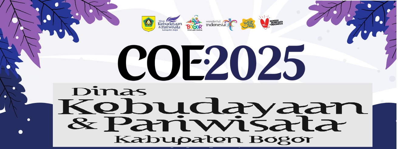 Calendar of Events (COE) 2025 Disbudpar Kabupaten Bogor