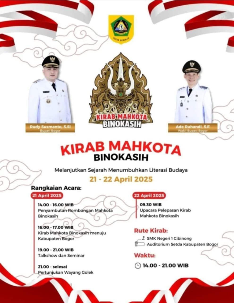 Kirab Mahkota Binokasih: Melanjutkan Sejarah Menumbuhkan Literasi Budaya