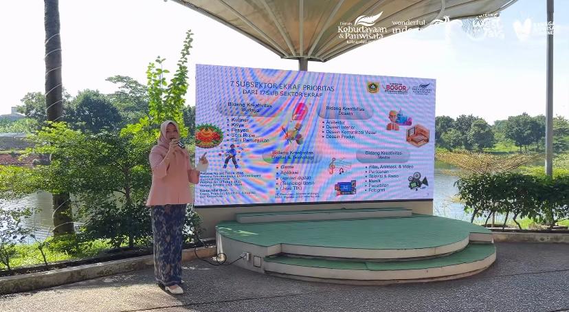 Kepala Disbudpar Kabupaten Bogor Jadi Narasumber Talkshow ACSI “Financial Literacy Insight”