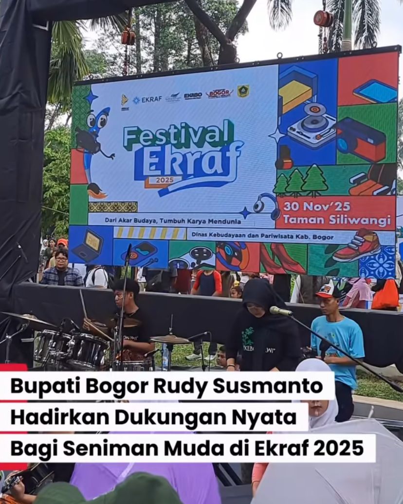 Festival Ekonomi Kreatif 2025 di Taman Siliwangi Sukses Guncang Antusiasme Warga