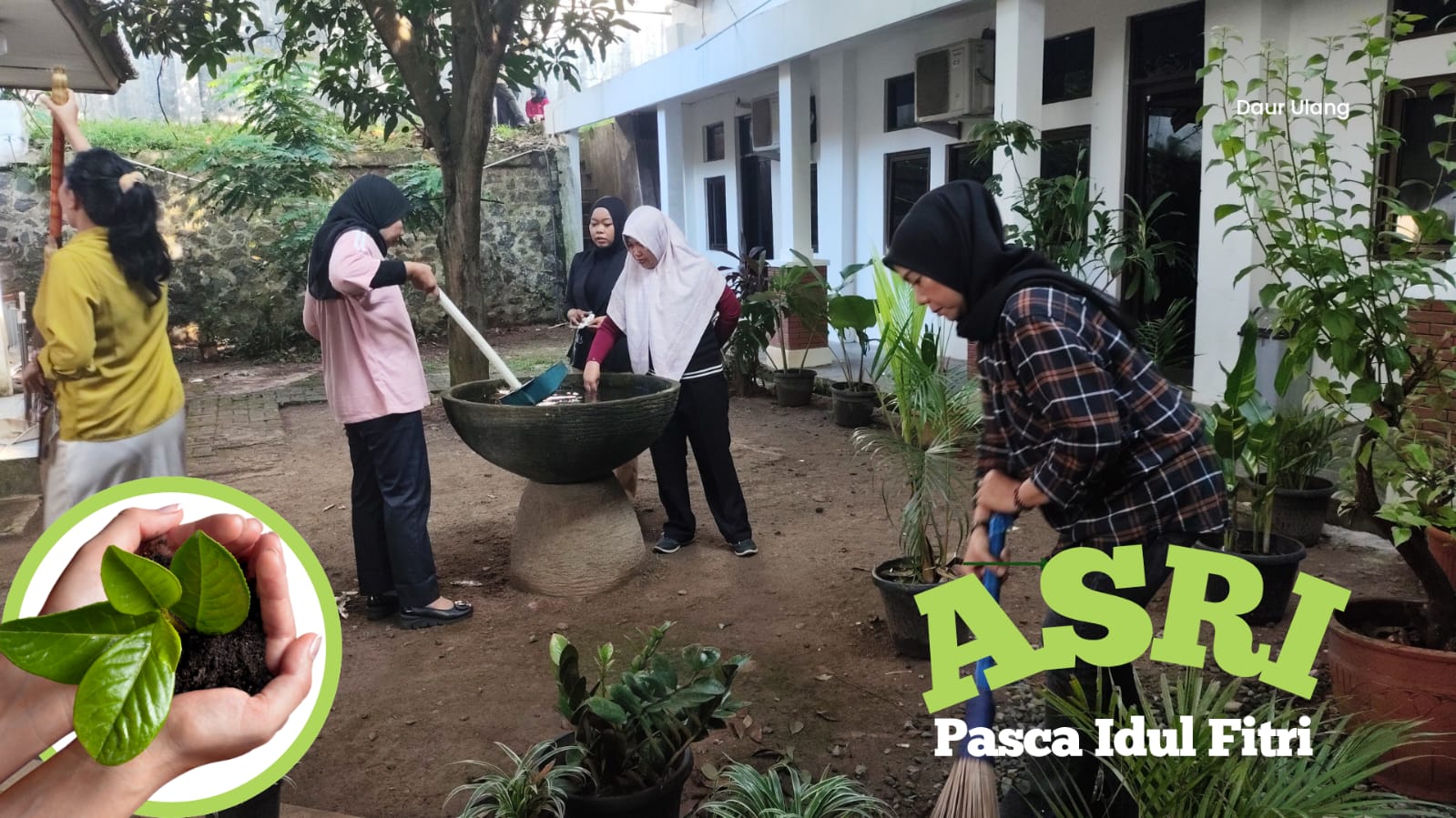 Kegiatan ‘Gerakan Indonesia ASRI’ di DISPAREKRAF Kabupaten Bogor Pasca Idul Fitri