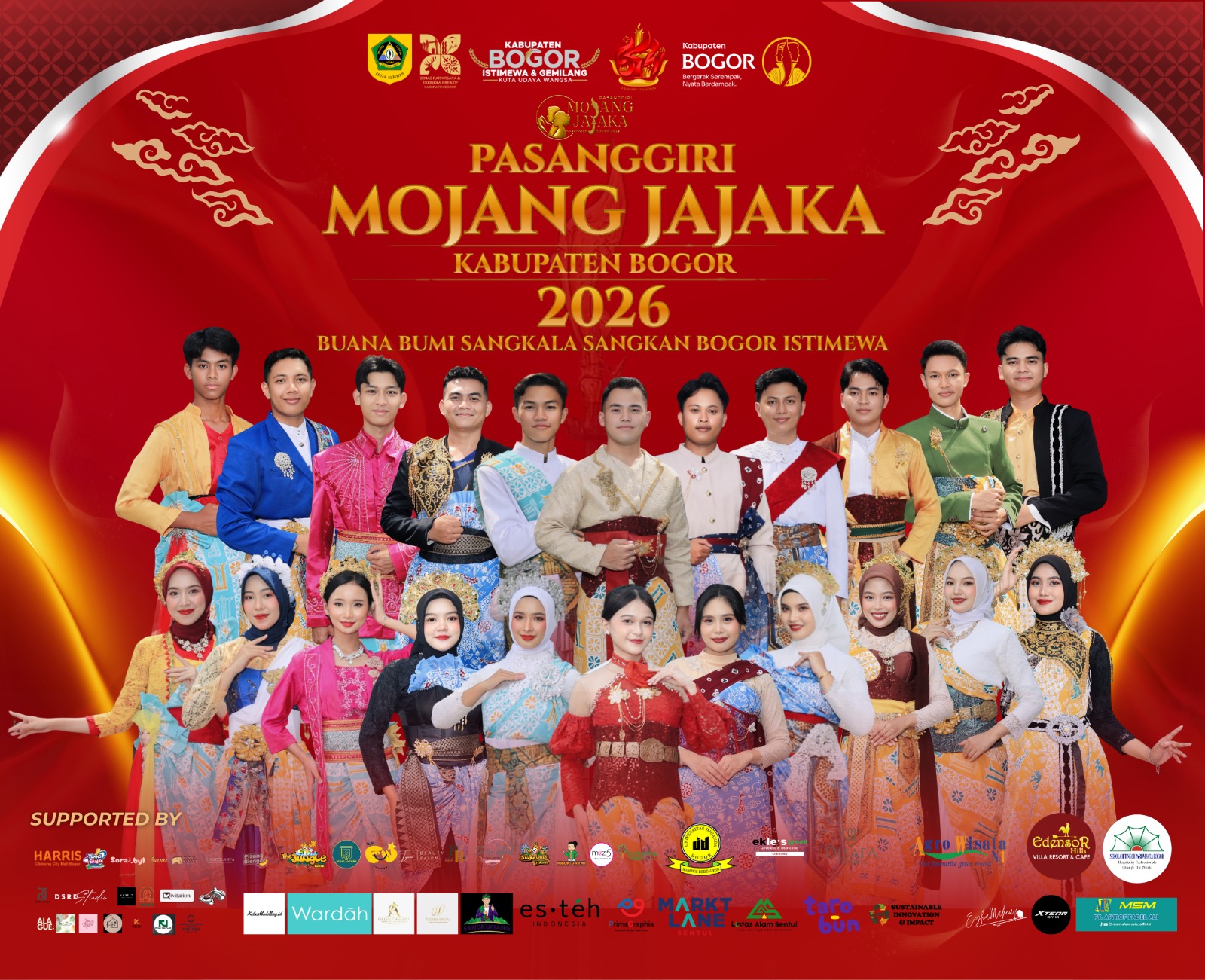 Mojang Jajaka Kabupaten Bogor 2026 Resmi Terpilih